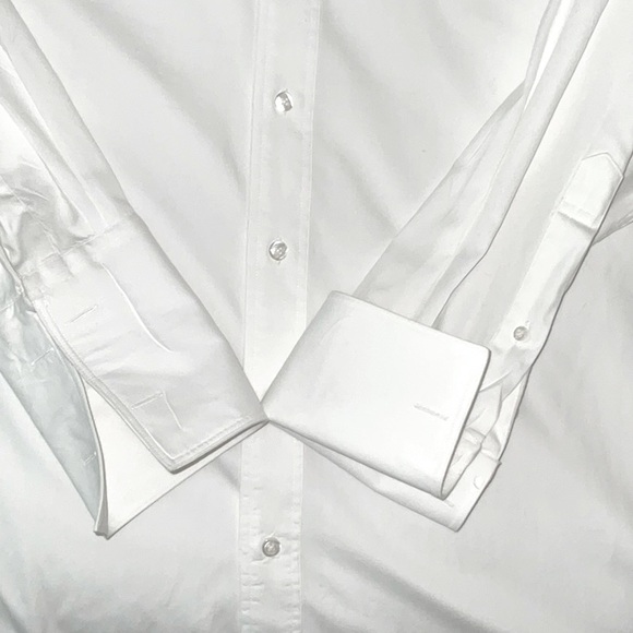 Vintage Schaefer Outfitter, White, Western Button Up Shirt. 17.5 X 36 / 37. - Picture 11 of 14